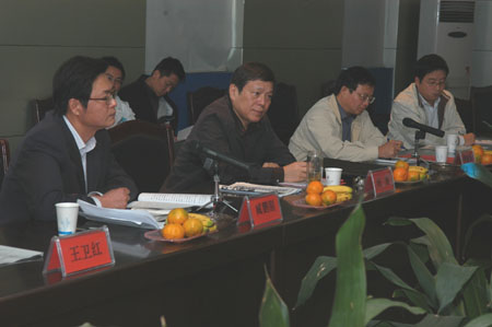 市委常委、市纪委书记杨建来我院调研指导学习实践活动