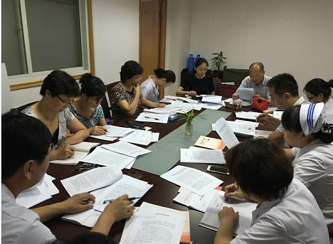 市一院召开市委“百组千支”督查反馈会