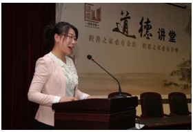 外二支部开展道德讲堂活动
