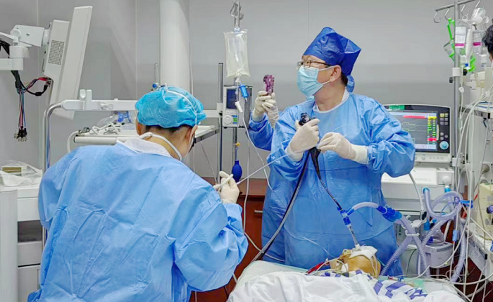 全市首例！为重症肺癌患者解除“生命警报”